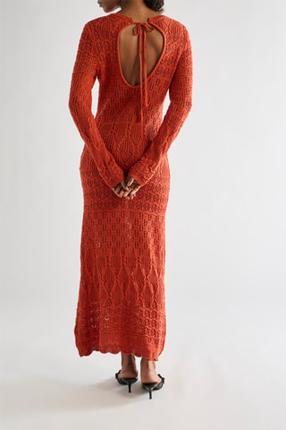 Robe longue - Orange