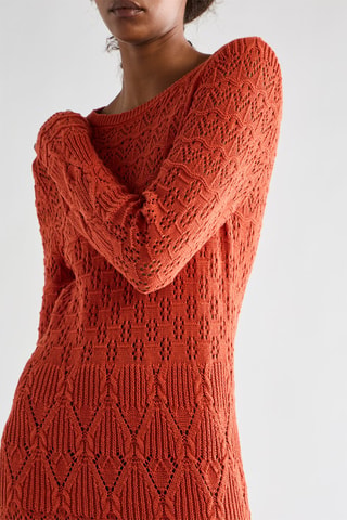 Robe longue - Orange