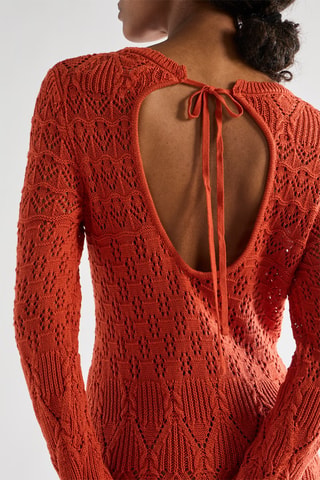 Robe longue - Orange