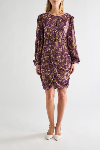Robe drapée - Violet