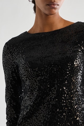 Robe fourreau - Noir