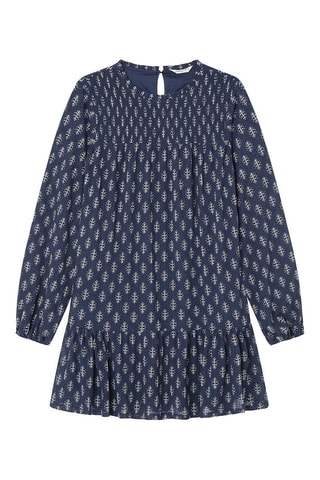 Robe droite - Bleu marine
