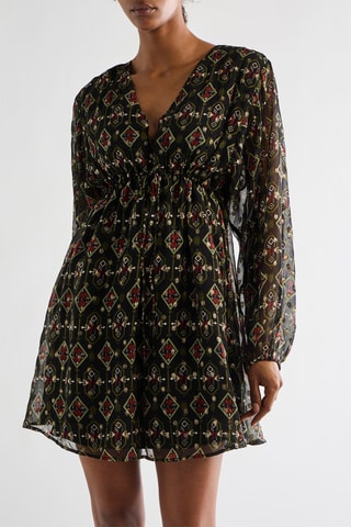 Robe patineuse - Noir et rouge