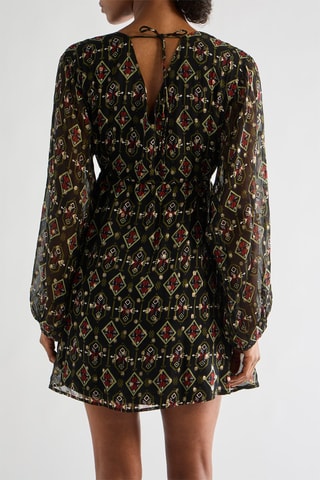 Robe patineuse - Noir et rouge