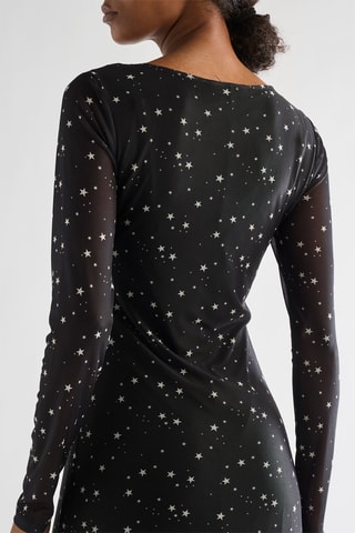 Robe midi -Noir