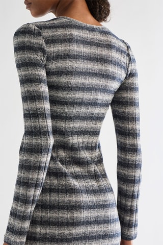 Robe pull - Gris chiné
