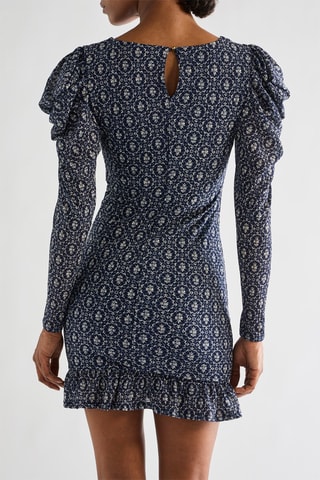 Robe droite - Bleu marine