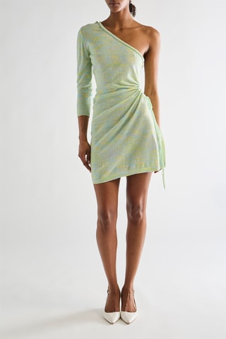 Robe asymétrique - Jaune