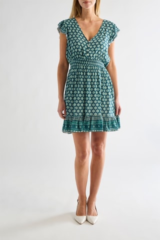 Robe patineuse - Vert