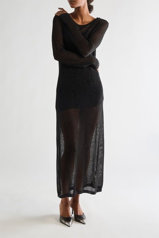 Robe longue - Noir