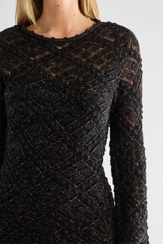Robe fourreau - Noir