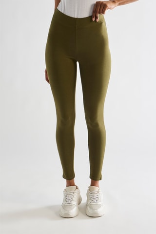 Legging taille haute - Kaki