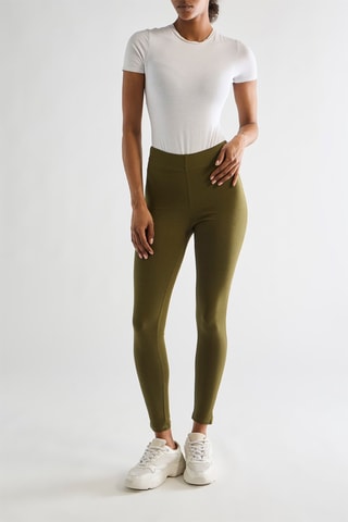 Legging taille haute - Kaki