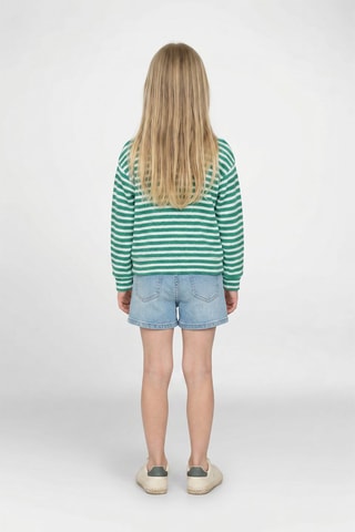 T-shirt - Vert foncé et écru