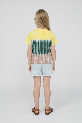 T-shirt tie and die - Jaune