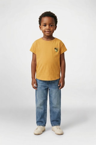 T-shirt - Moutarde