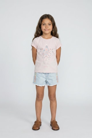 T-shirt - Rose poudré