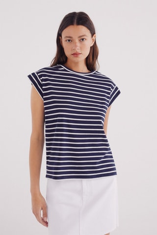 T-shirt - Bleu marine