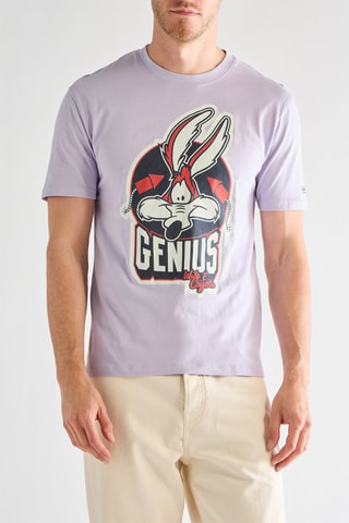 T-shirt Genius Looney Tunes - Lichtpaars
