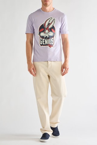 T-shirt Genius Looney Tunes - Lichtpaars