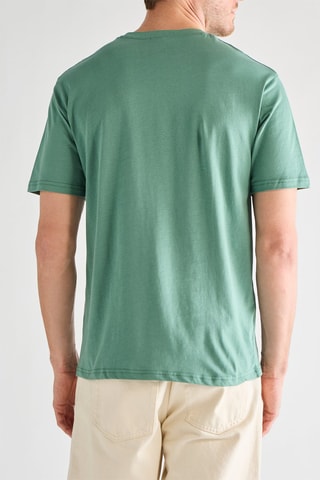 T-shirt - Zeegroen