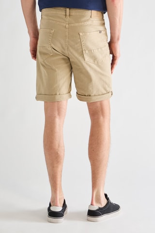 Short en jean - Beige