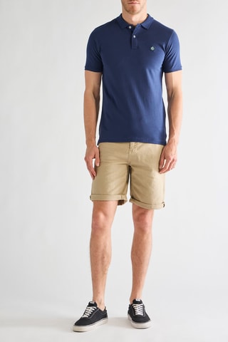 Short en jean - Beige