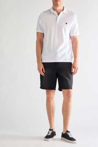Bermuda en jean - Noir