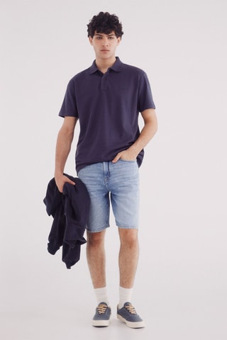 Bermuda en jean - Bleu clair