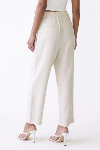 Pantalon droit - Beige