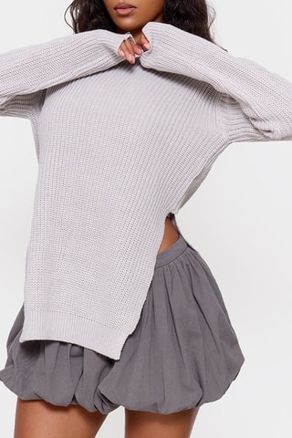 Pull Gris clair