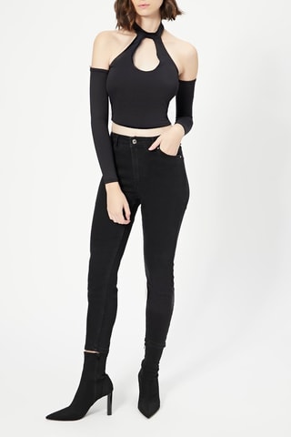 Jean slim 
Noir