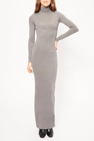 Robe longue - Gris