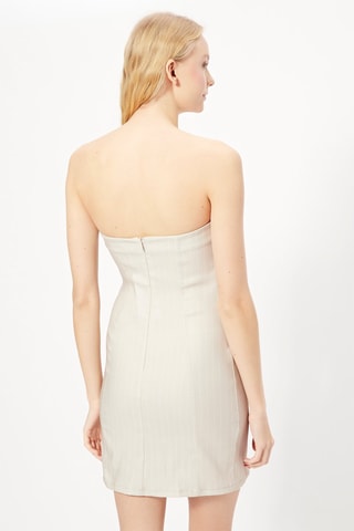 Abito bustier - Ecrù
