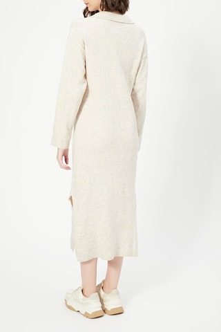 Robe pull Beige