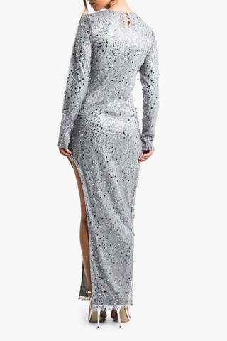 Robe longue - Gris clair