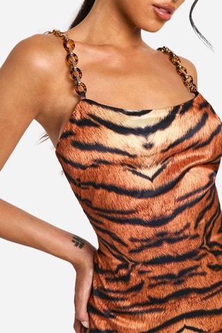 Robe longue - Marron