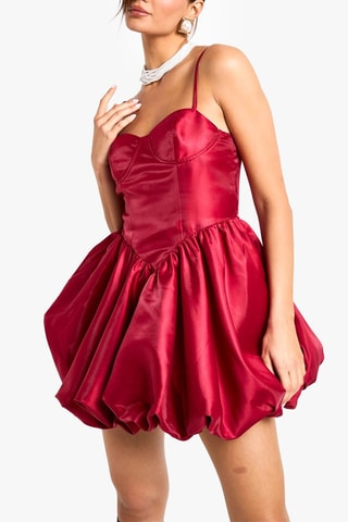Abito a palloncino - Rosso