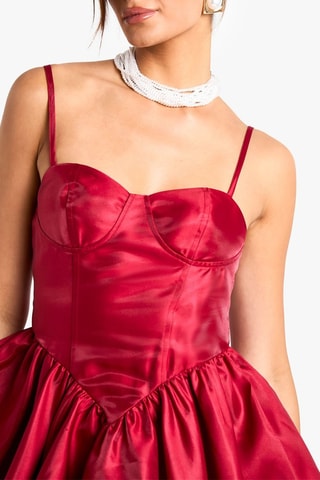 Abito a palloncino - Rosso
