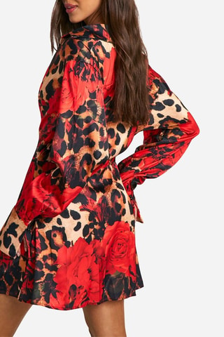 Abito a campana - Rosso