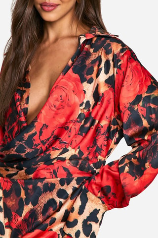 Abito a campana - Rosso