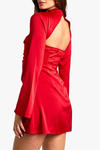 Abito a campana - Rosso