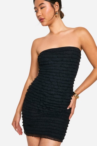 Abito bustier - Nero