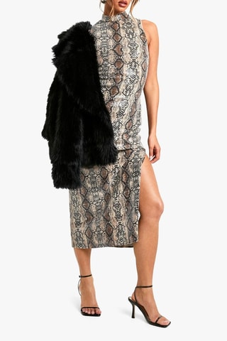 Robe midi - Ecru