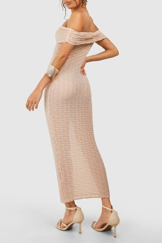 Robe fourreau - Beige