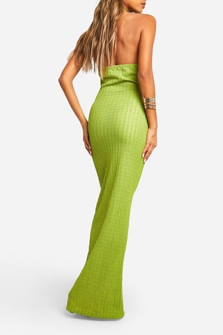 Robe longue - Vert olive