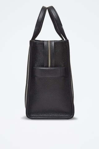 Leren Shopper - Zwart