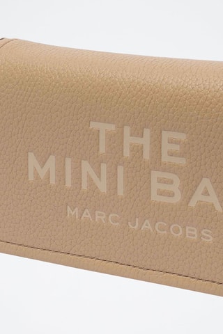 Sac bandoulière en cuir The Leather Mini Bag - Marron