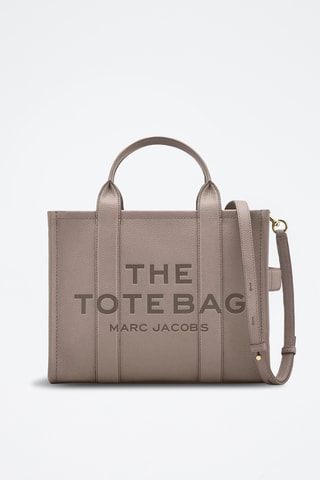 Cabas en cuir - Taupe