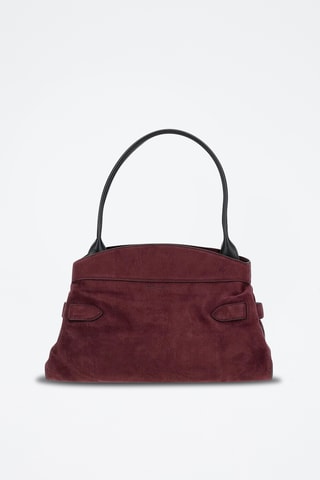 Sac à main en cuir - Bordeaux